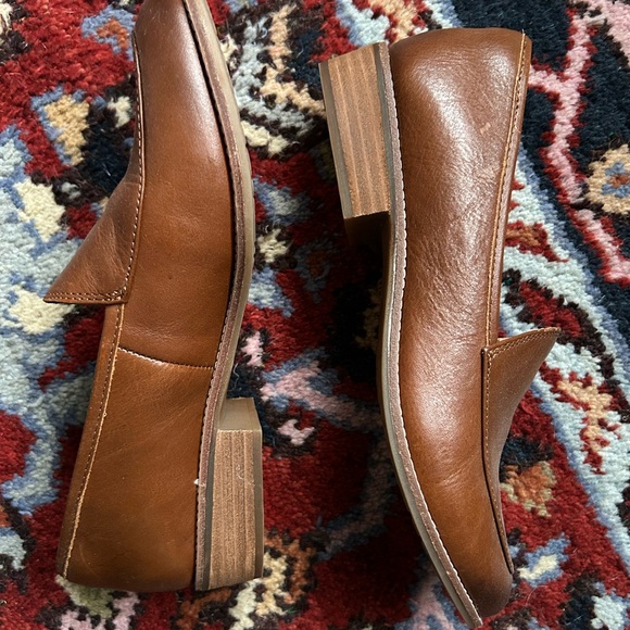 Sofft brown leather loafers - Picture 4 of 7